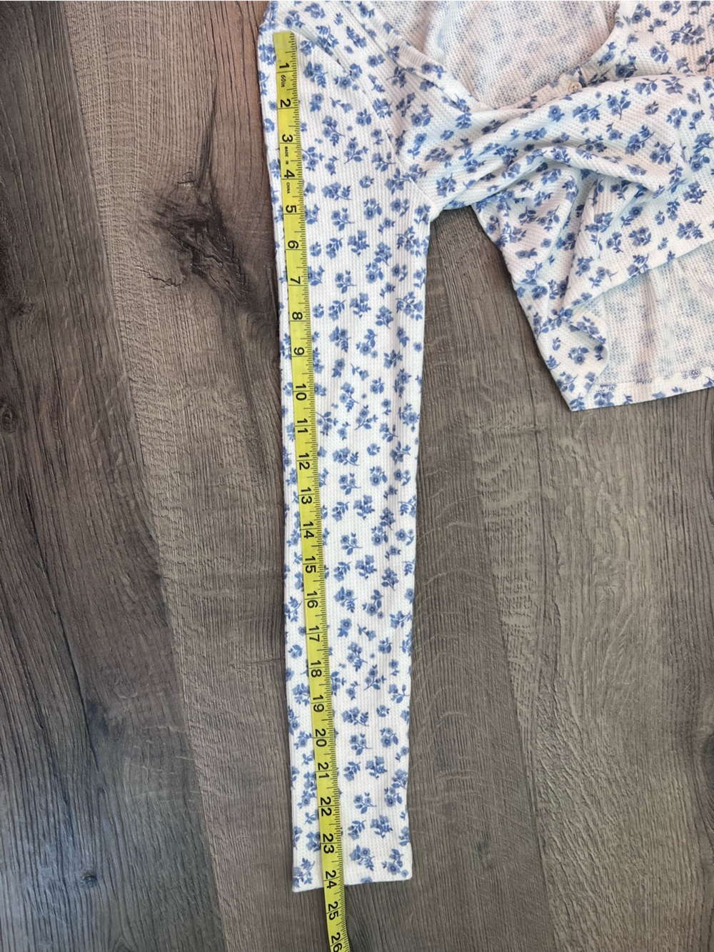 Z Supply Sit Back Ditzy PJ Top - XS - Picture 5 of 8